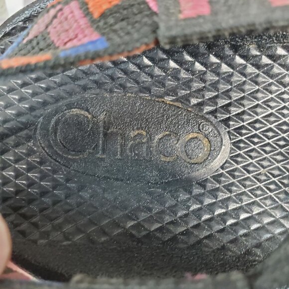 Chaco Shoes Girls Size 6 Pink Synthetic Z/1 Eco Tread Sandals - Picture 8 of 11